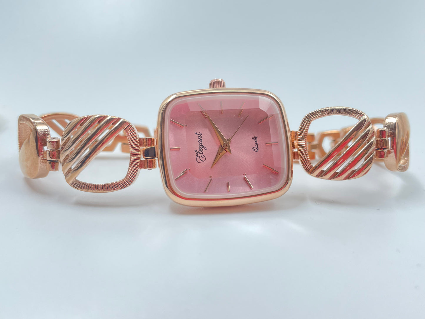 BTC Elegant Rose Series - Pink Dial Women Giftbox Watch