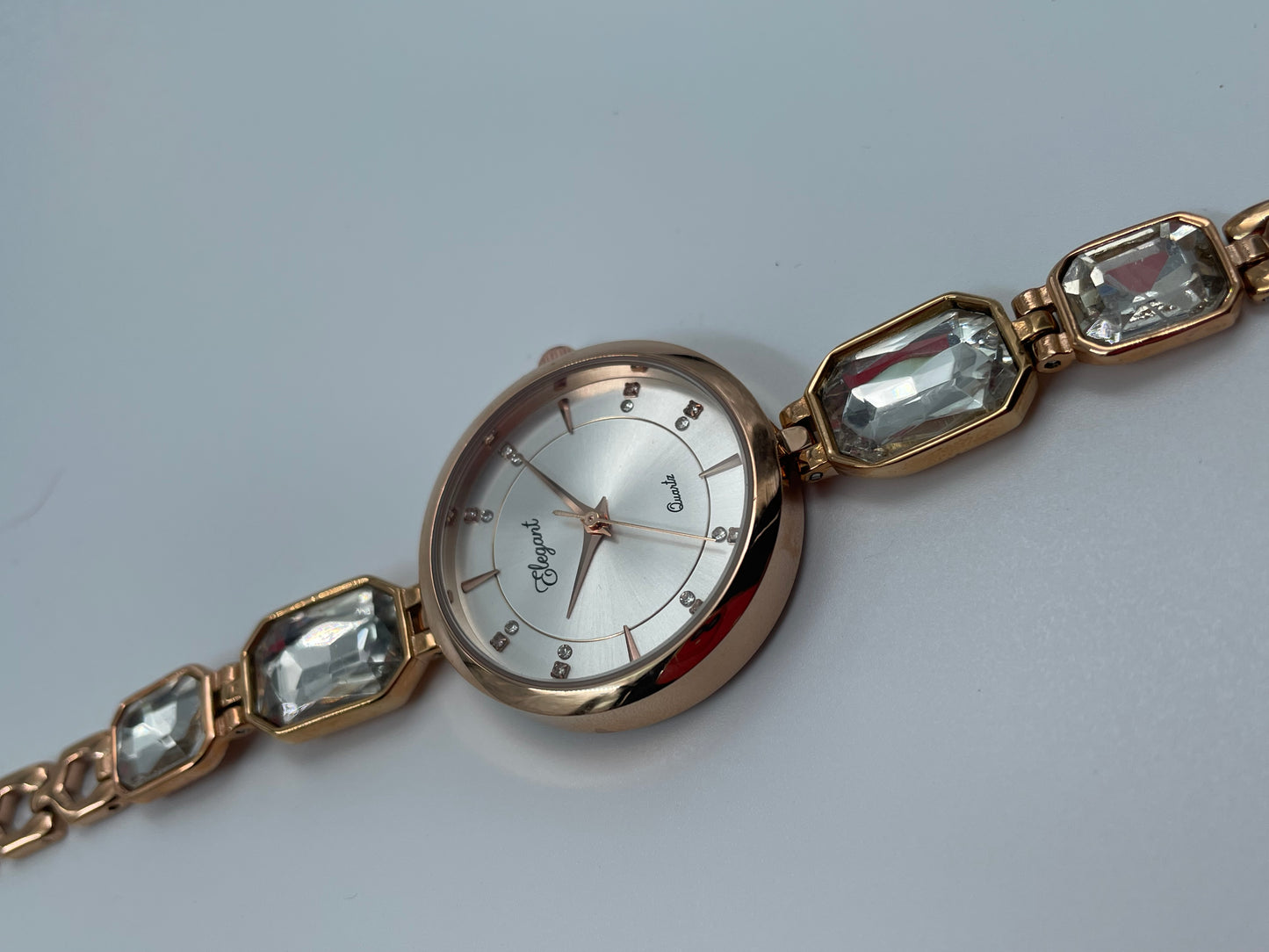 BTC Elegant Stardust Series - Silver Dial Ladies Watch