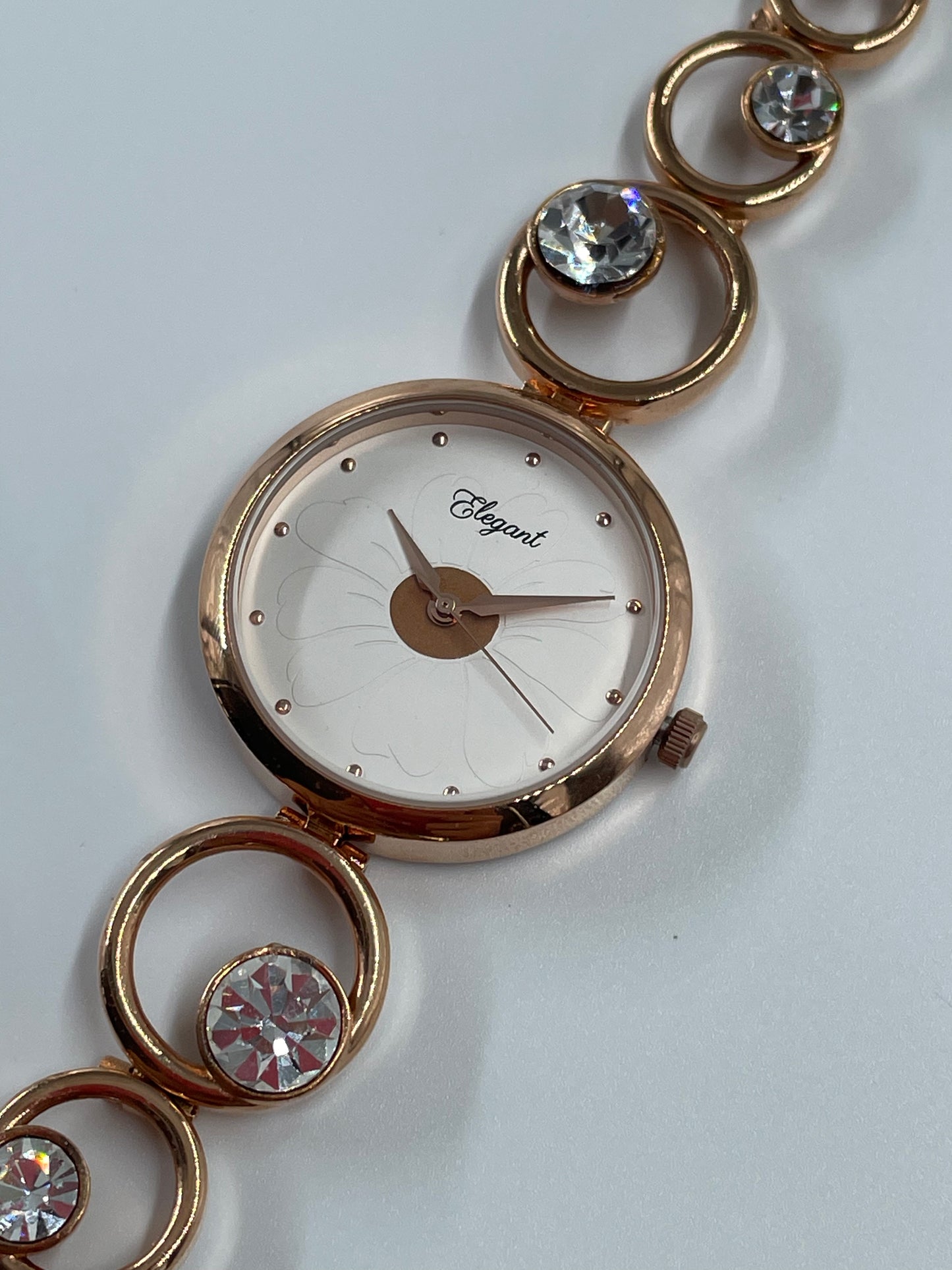 BTC Elegant Sky Series - White Dial Women Giftbox Watch