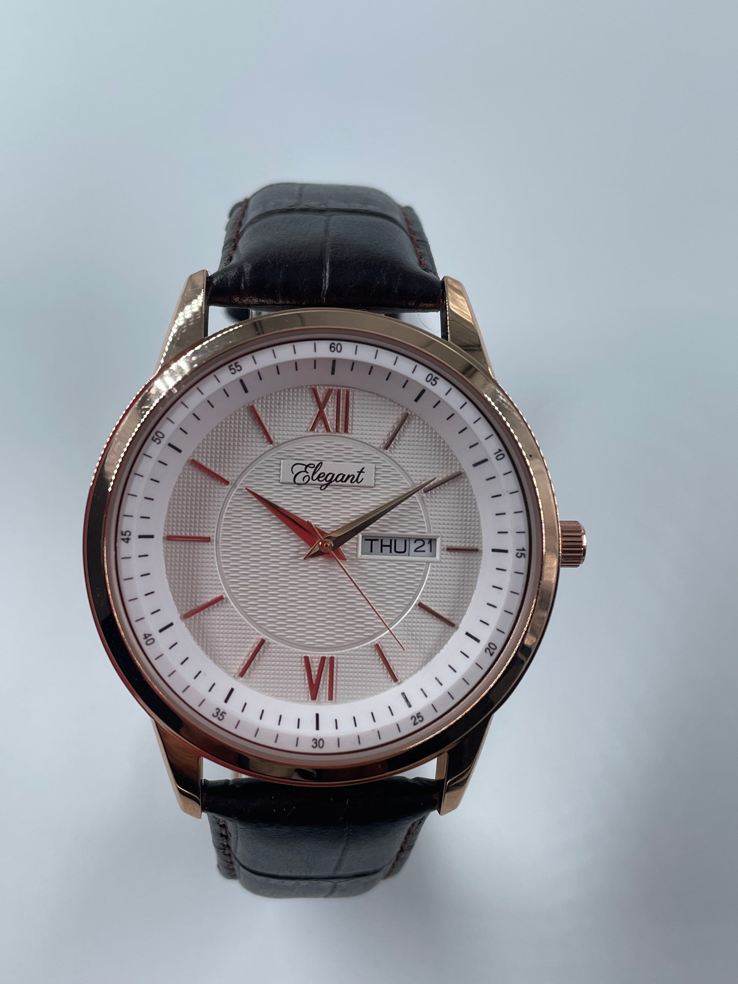 BTC Elegant Sky - White Dial Men Watch