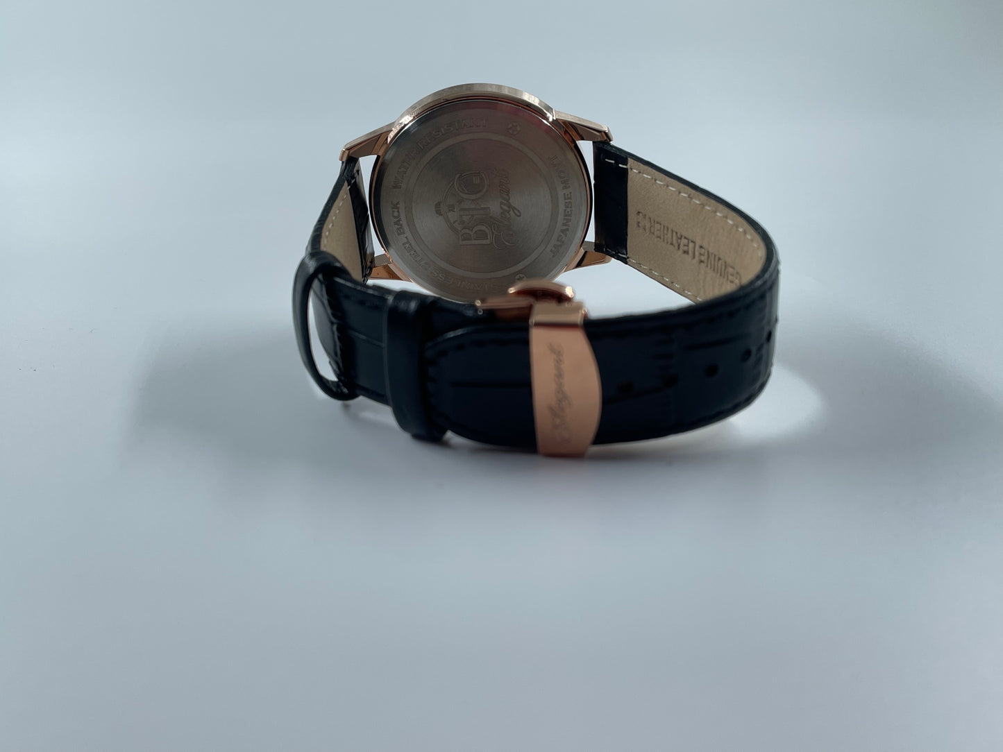 BTC Elegant Obsidian - Black Dial Men Watch