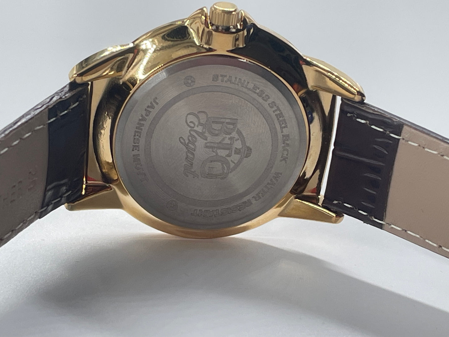 BTC Elegant Sun - Gold Dial Men Watch