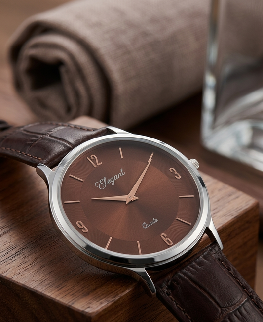 BTC Elegant Sand - Brown Dial Men Gift Watch  BRW2511039BRWLS