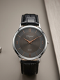 BTC Elegant Shadow- Gray Dial Men Watch GMET2511039BLKLS