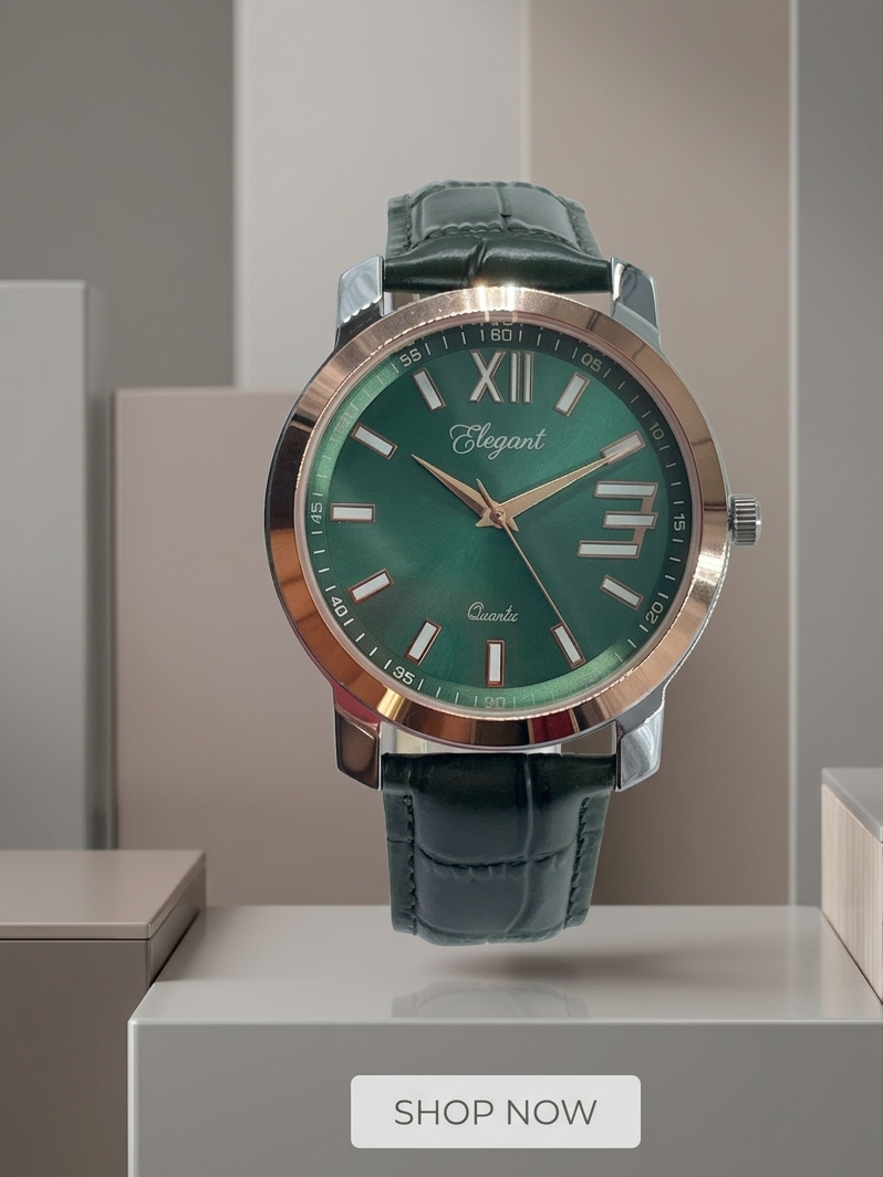 BTC Elegant Forest - Green Dial Men Watch GRN25110E34GRNLS