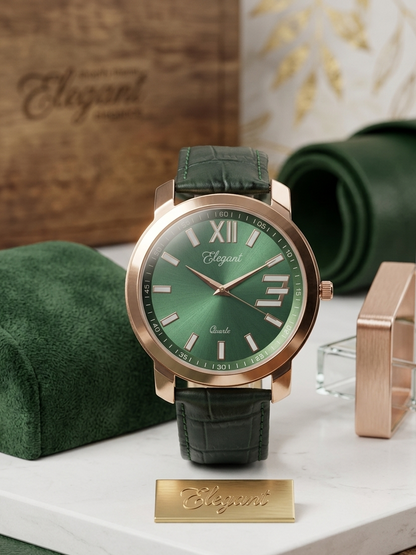 BTC Elegant Forest - Green Dial Men Gift Watch GRN25110G34GRNLS