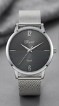 BTC Elegant Obsidian - Black Dial Men Gift Watch  BLK2511031SSMSH