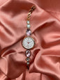 BTC Elegant Ruby Series - Rose Gold Dial Ladies Watch