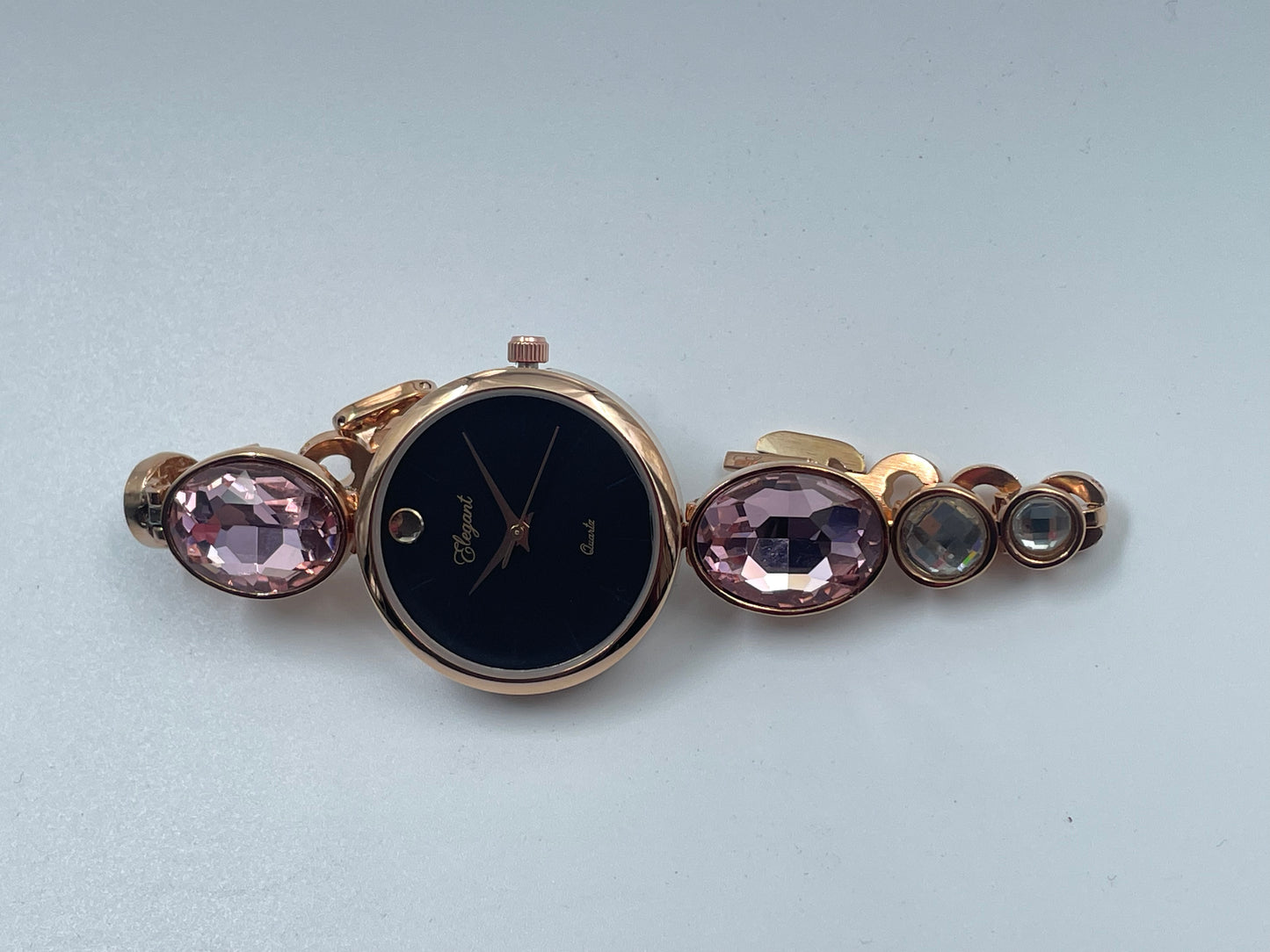 BTC Elegant Obsidian Series - Black Dial Women Giftbox Watch BLK2511020