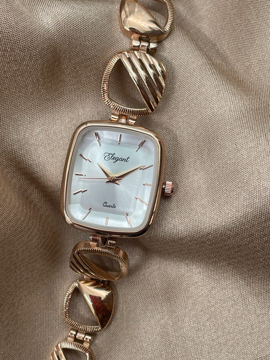 BTC Elegant Stardust Series - Silver Dial Women Giftbox Watch