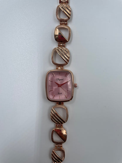 BTC Elegant Rose Series - Pink Dial Women Giftbox Watch