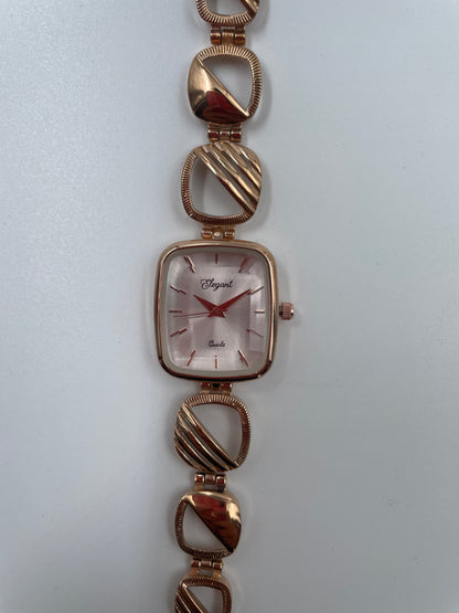 BTC Elegant Stardust Series - Silver Dial Women Giftbox Watch