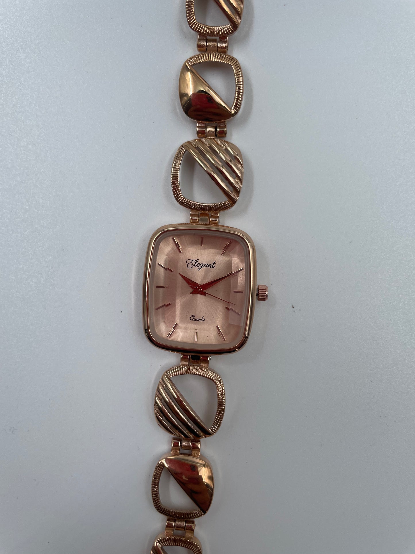 BTC Elegant Ruby Series - Rose Gold Dial Ladies Watch