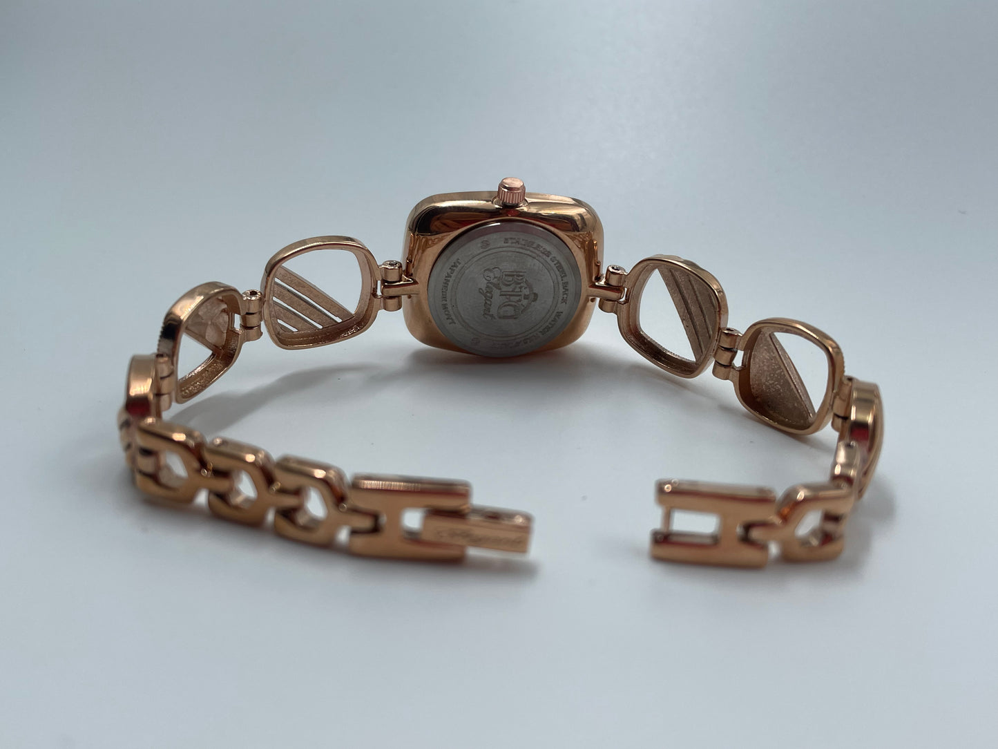 BTC Elegant Ruby Series - Rose Gold Dial Ladies Watch