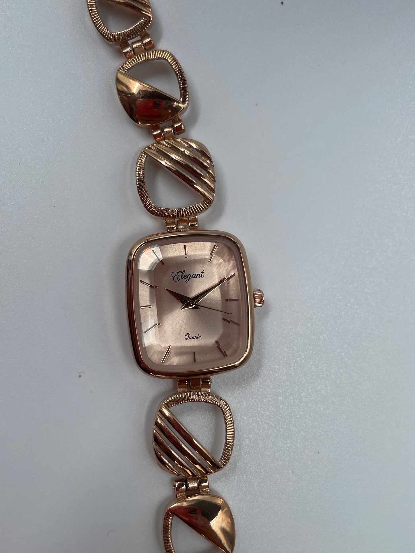 BTC Elegant Ruby Series - Rose Gold Dial Ladies Watch