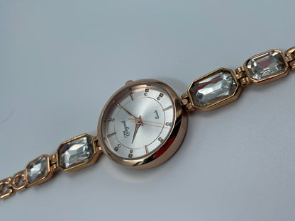 BTC Elegant Stardust Series - Silver Dial Ladies Watch