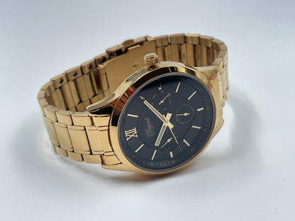 BTC Elegant Obsidian Series - Black Dial Men Watch