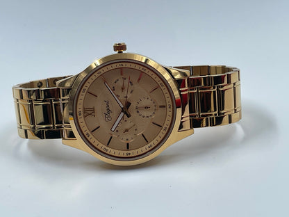 BTC Elegant Honey Series - Yellow Dial Men Watch