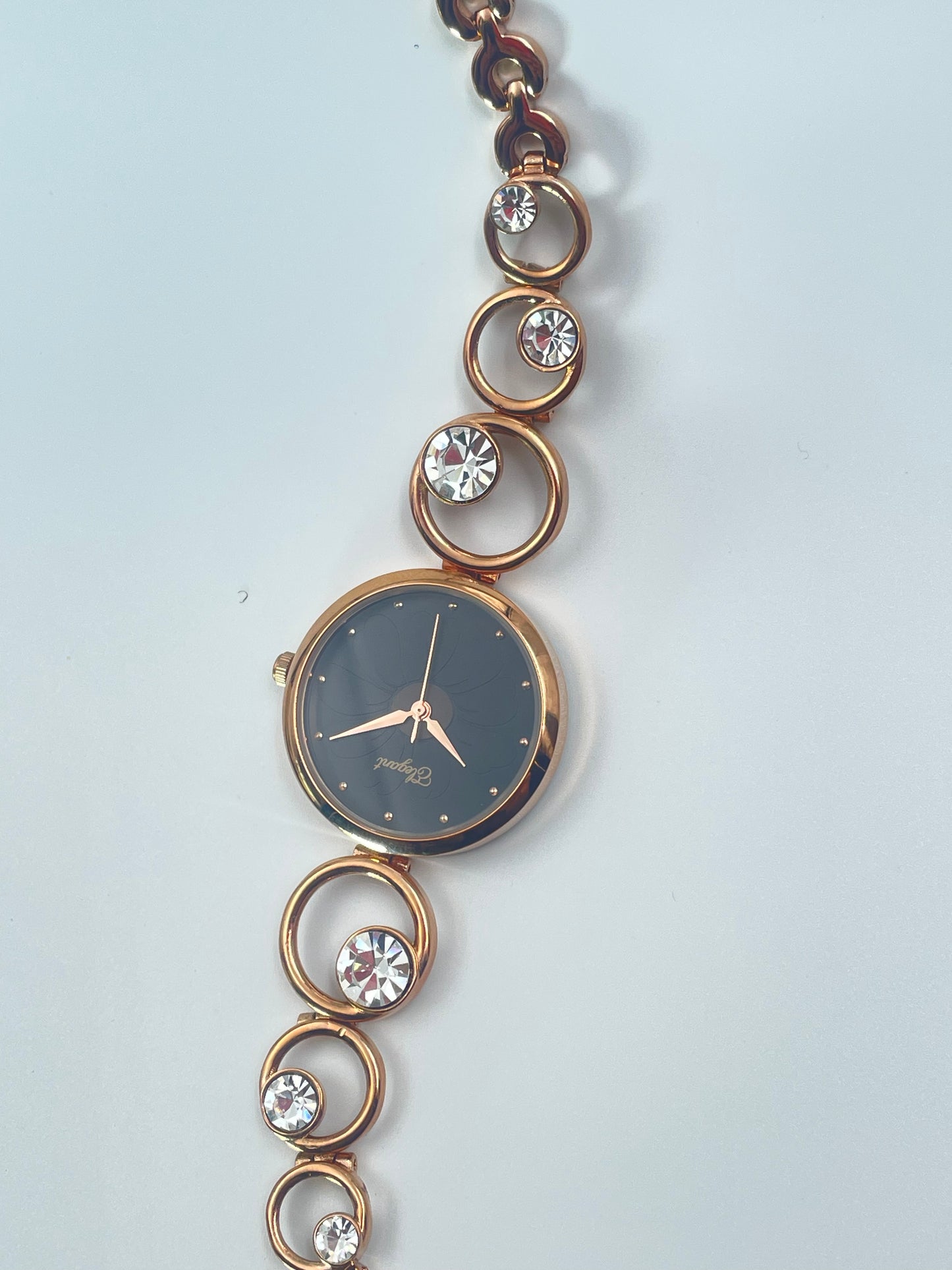 BTC Elegant Obsidian Series - Black Dial Ladies Watch