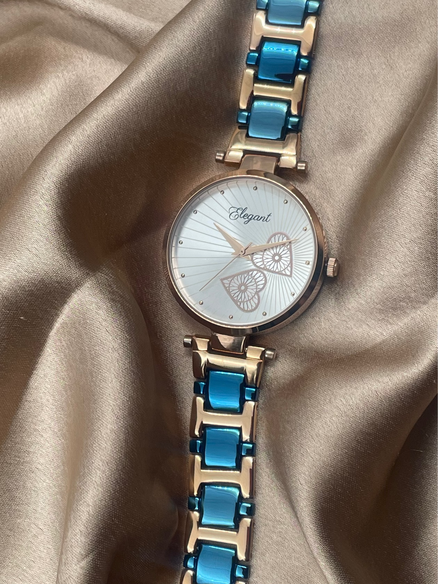 BTC Elegant Ocean Series - Blue Dial Women Giftbox Watch