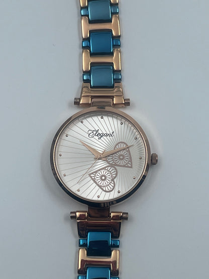 BTC Elegant Ocean Series - Blue Dial Women Giftbox Watch