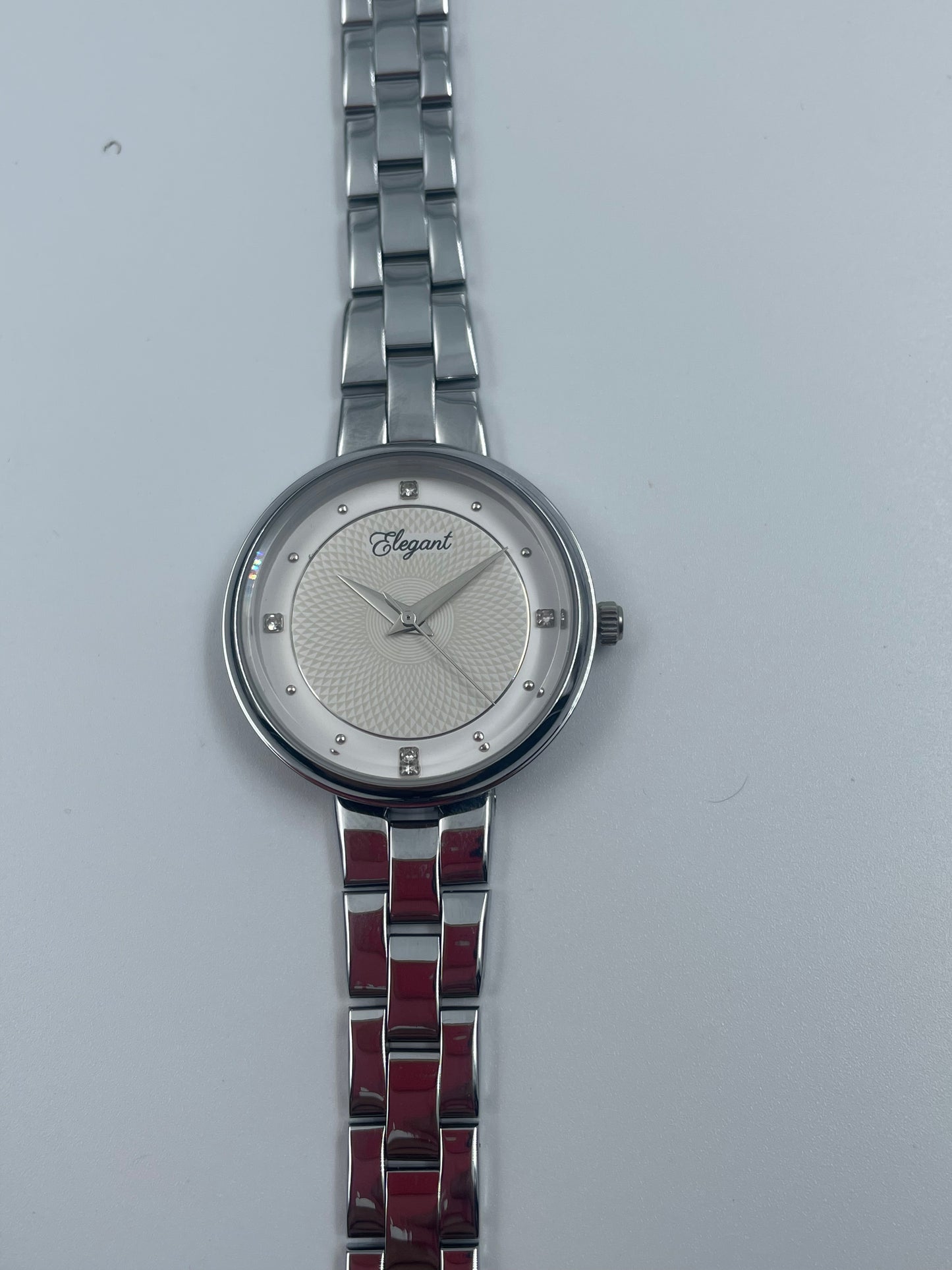 BTC Elegant Star Dust Series - Silver Dial Ladies Watch