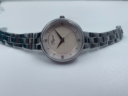 BTC Elegant Star Dust Series - Silver Dial Ladies Watch