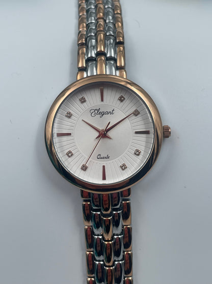 BTC Elegant Sky Series - White Dial Women Giftbox Watch WHT2511004