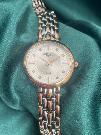 BTC Elegant Sky Series - White Dial Women Giftbox Watch WHT2511004