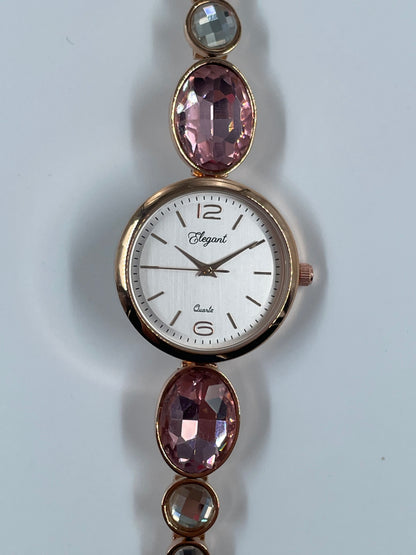 BTC Elegant Stardust Series - Silver Dial Women Giftbox Watch