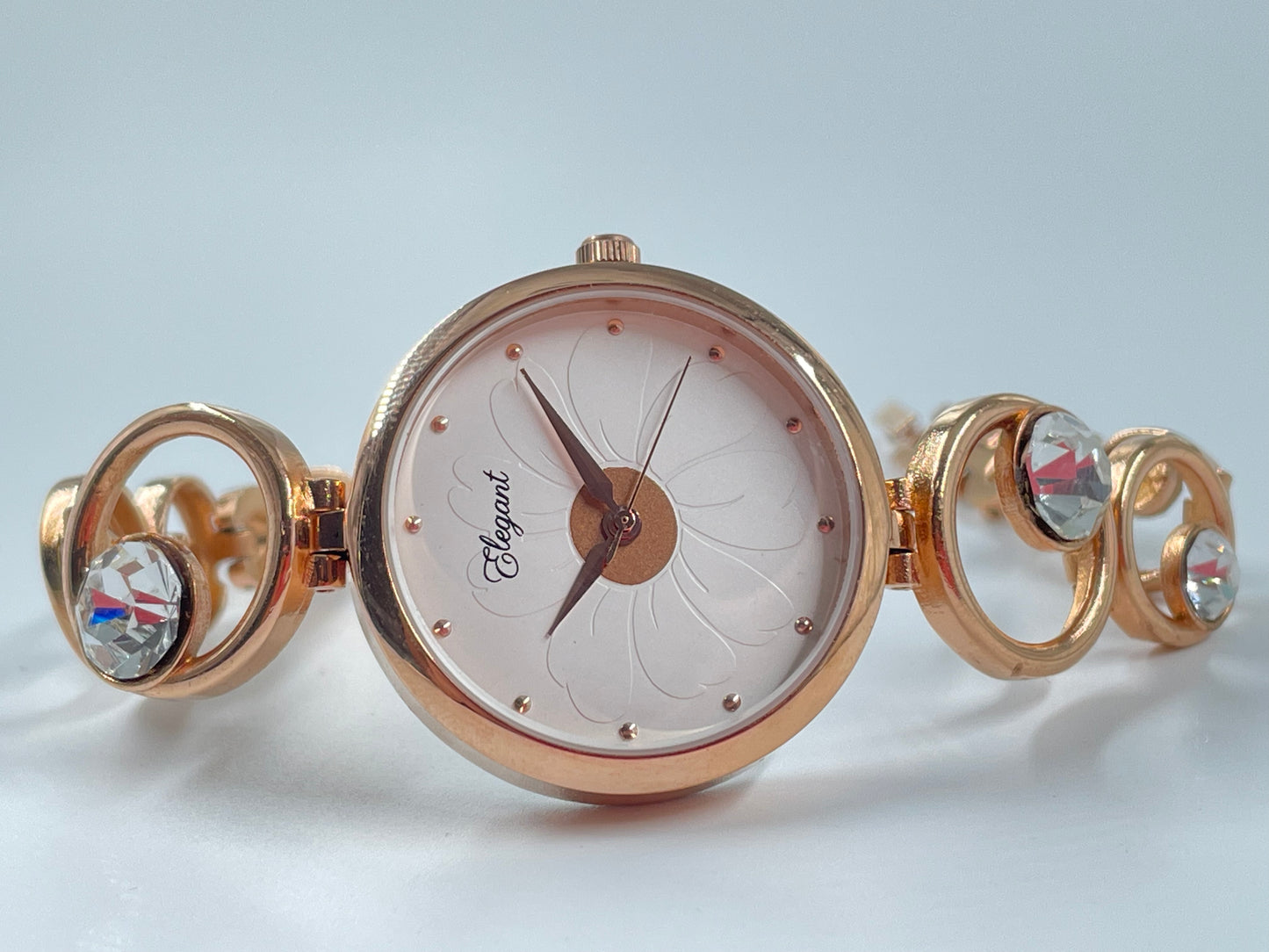 BTC Elegant Sky Series - White Dial Women Giftbox Watch