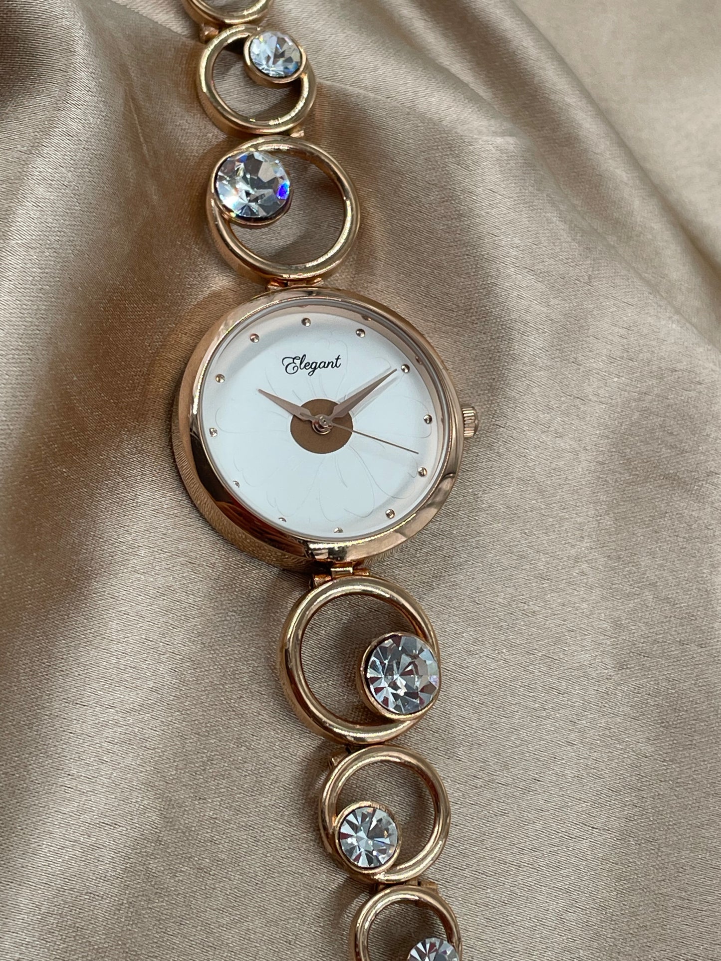 BTC Elegant Sky Series - White Dial Women Giftbox Watch