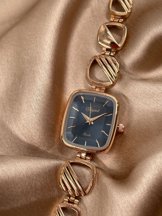 BTC Elegant Ocean Series - Blue Dial Women Giftbox Watch