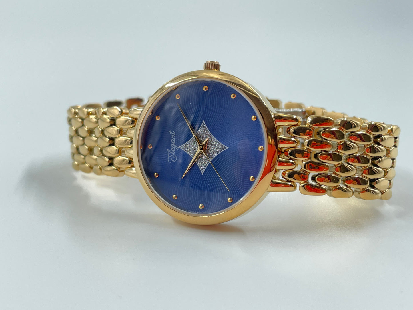 BTC Elegant Ocean Series - Blue Dial Women Giftbox Watch