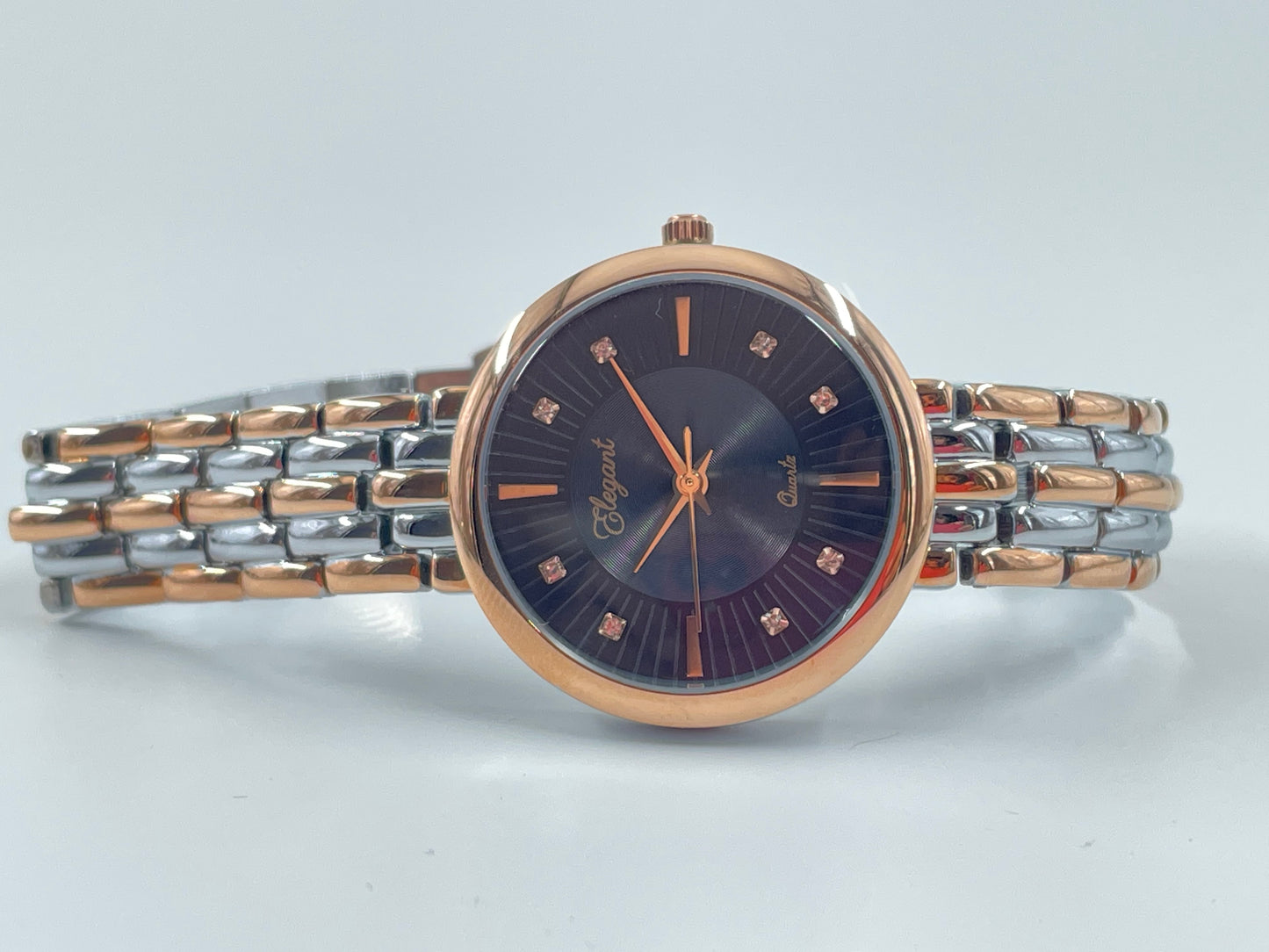 BTC Elegant Obsidian Series - Black Dial Women Giftbox Watch BLK2511004
