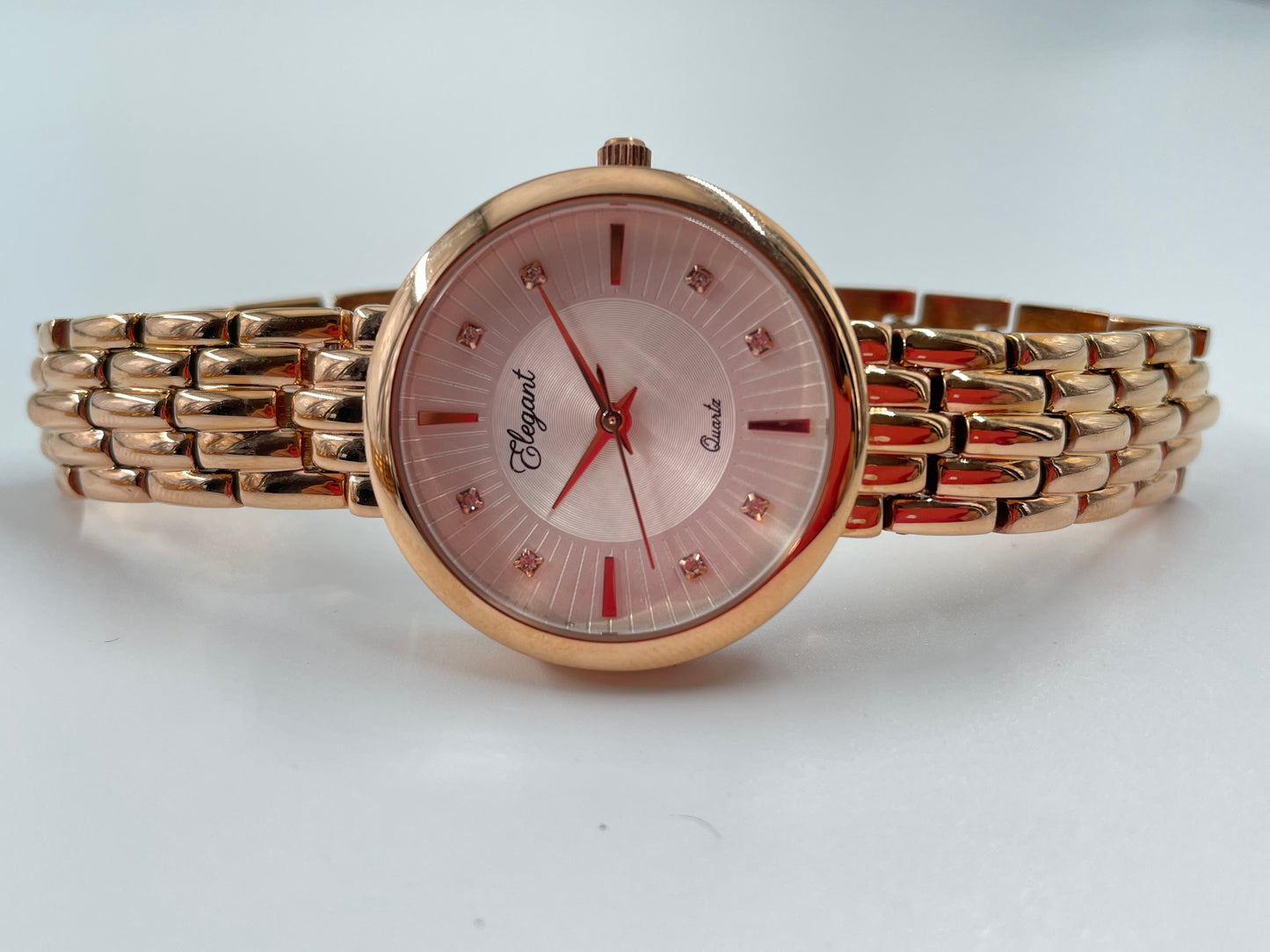 BTC Elegant Rose Series - Pink Dial Women Giftbox Watch