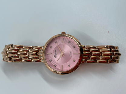 BTC Elegant Rose Series - Pink Dial Women Giftbox Watch