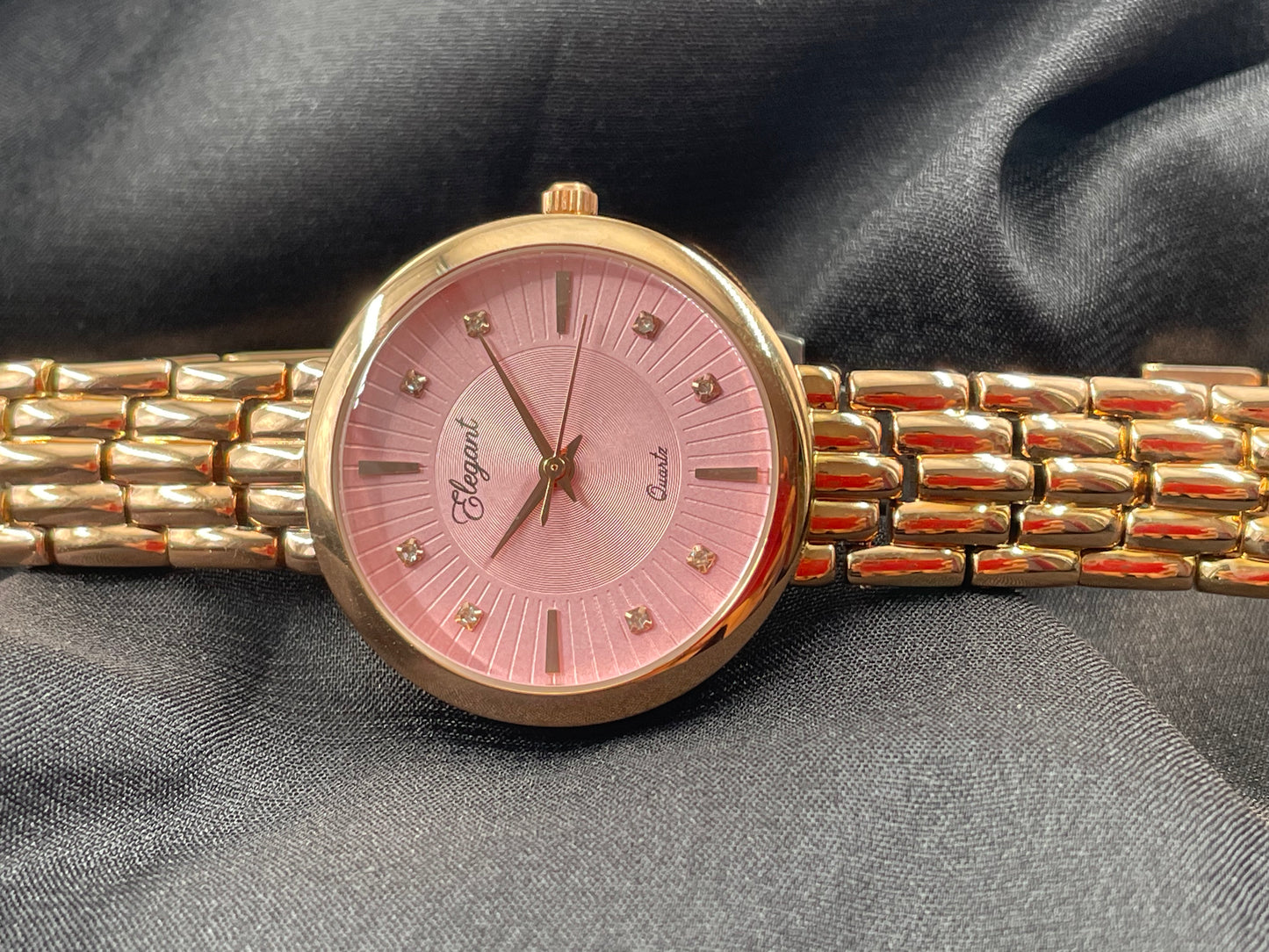 BTC Elegant Rose Series - Pink Dial Women Giftbox Watch