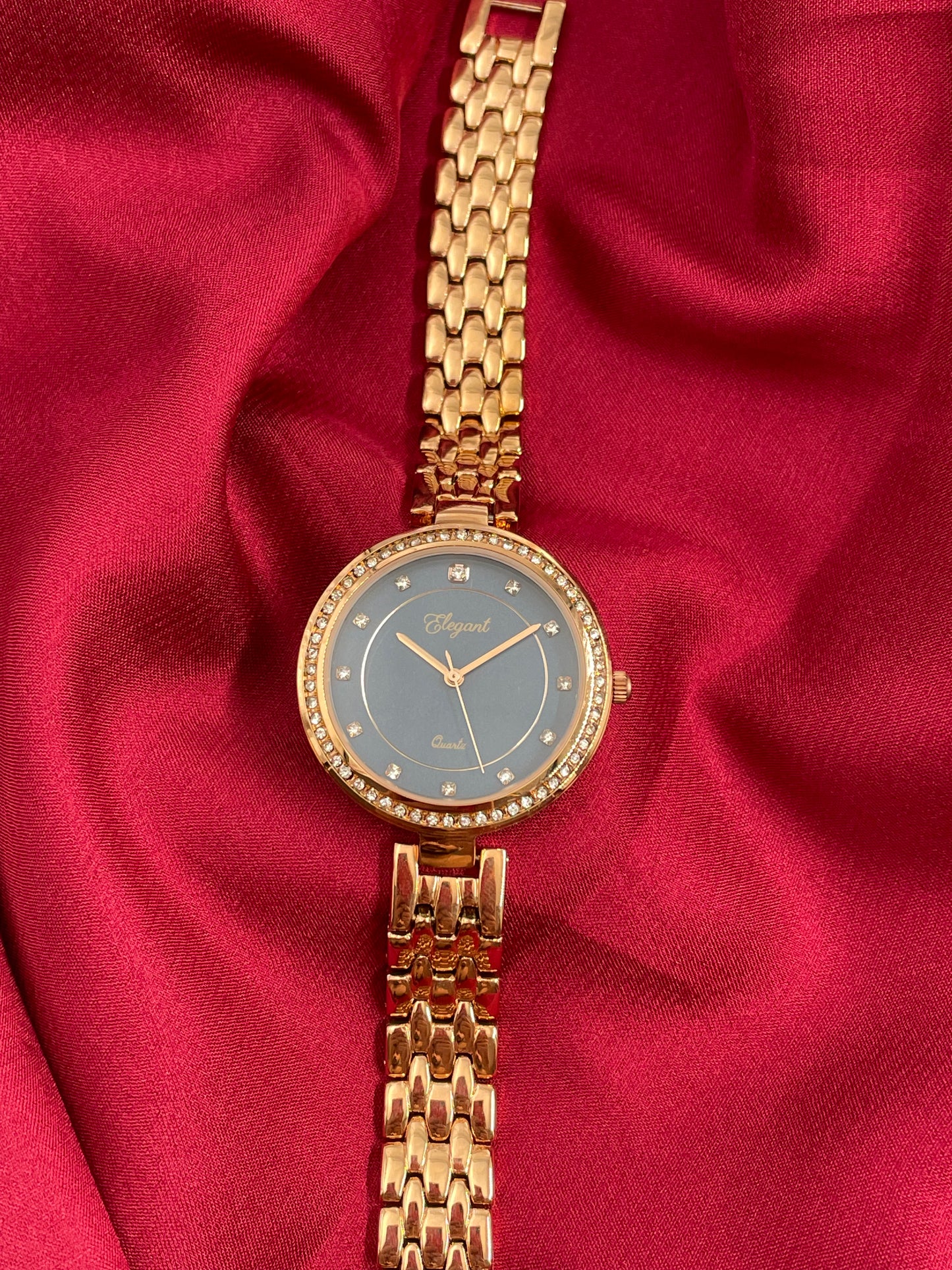 BTC Elegant Obsidian Series - Black Dial Women Giftbox Watch BLK2511009