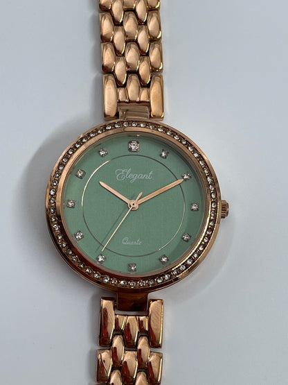 BTC Elegant Forest Series - Green Dial Women Giftbox Watch: GRN2511009