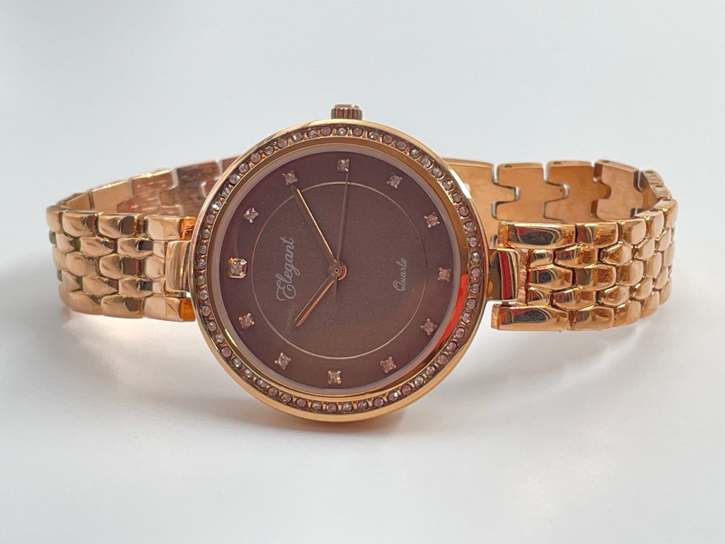 BTC Elegant Sand Series - Brown Dial Women Giftbox Watch