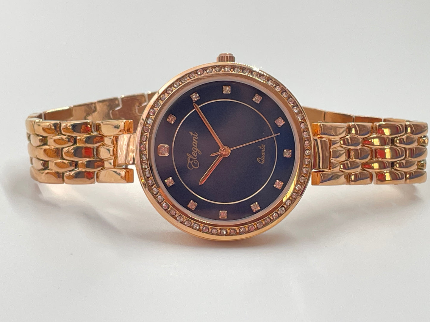 BTC Elegant Obsidian Series - Black Dial Women Giftbox Watch BLK2511009