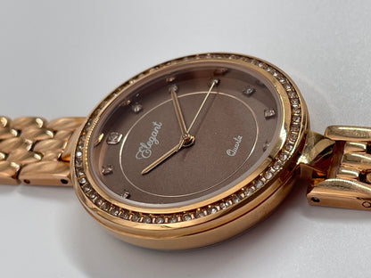 BTC Elegant Sand Series - Brown Dial Women Giftbox Watch