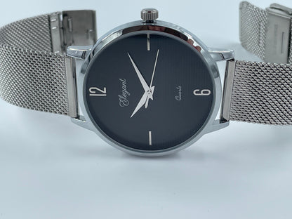 BTC Elegant Obsidian - Black Dial Men Gift Watch