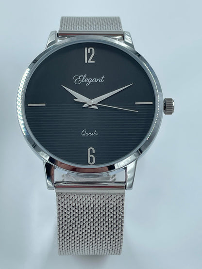 BTC Elegant Obsidian - Black Dial Men Gift Watch