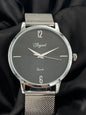 BTC Elegant Obsidian - Black Dial Men Gift Watch