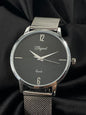 BTC Elegant Obsidian - Black Dial Men Gift Watch