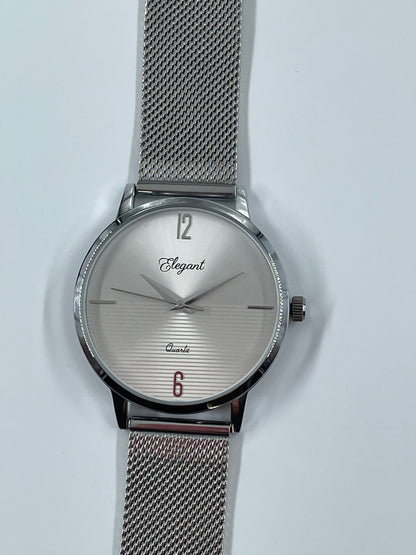 BTC Elegant Stardust - Silver Dial Men Gift Watch