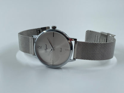 BTC Elegant Stardust - Silver Dial Men Gift Watch