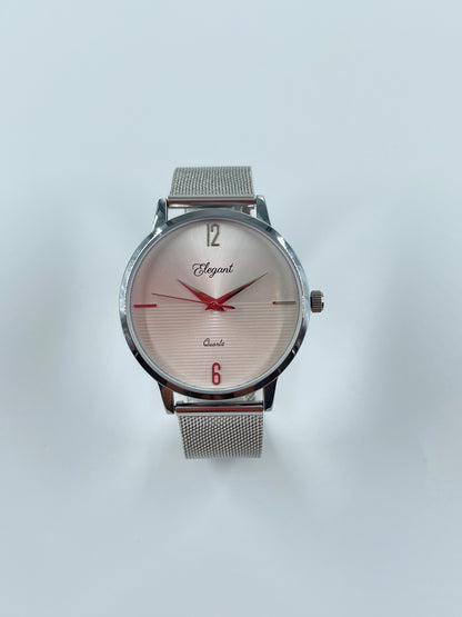 BTC Elegant Stardust - Silver Dial Men Gift Watch